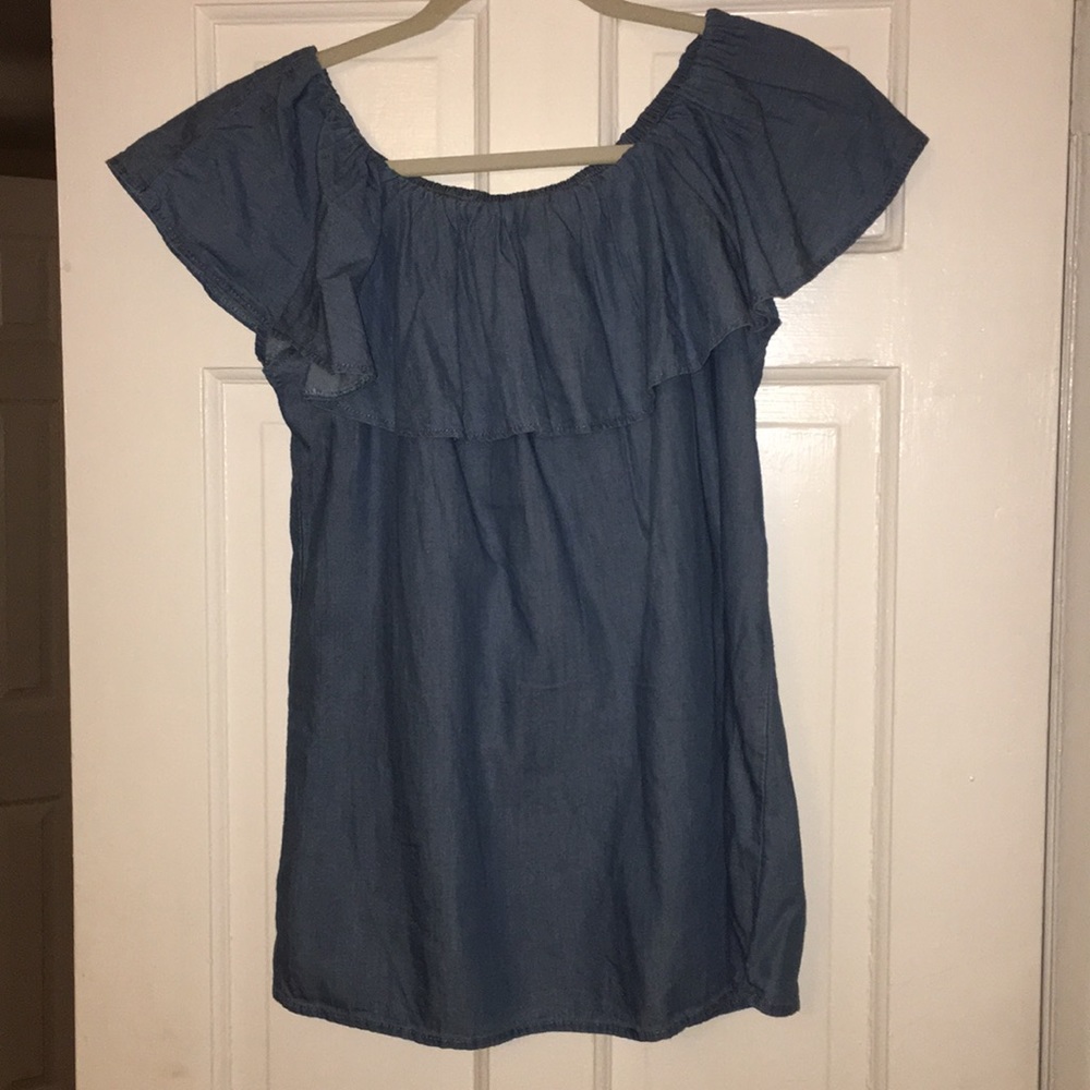 Denim top - Picture 2 of 2